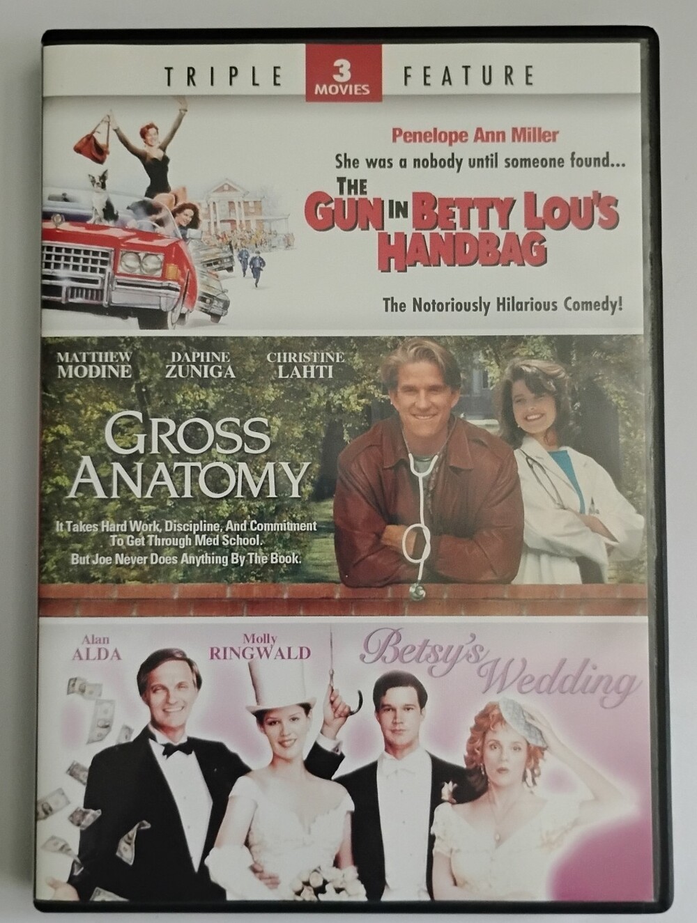 The Gun In Betty Lou's Handbag/Gross Anatomy/Betsy's Wedding DVD Set, Pre-owned